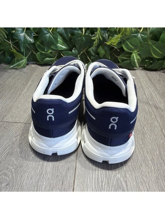 Mens On Cloud 6 New Generation blue/white sneakers running shoe Sz 8.5 main image 4